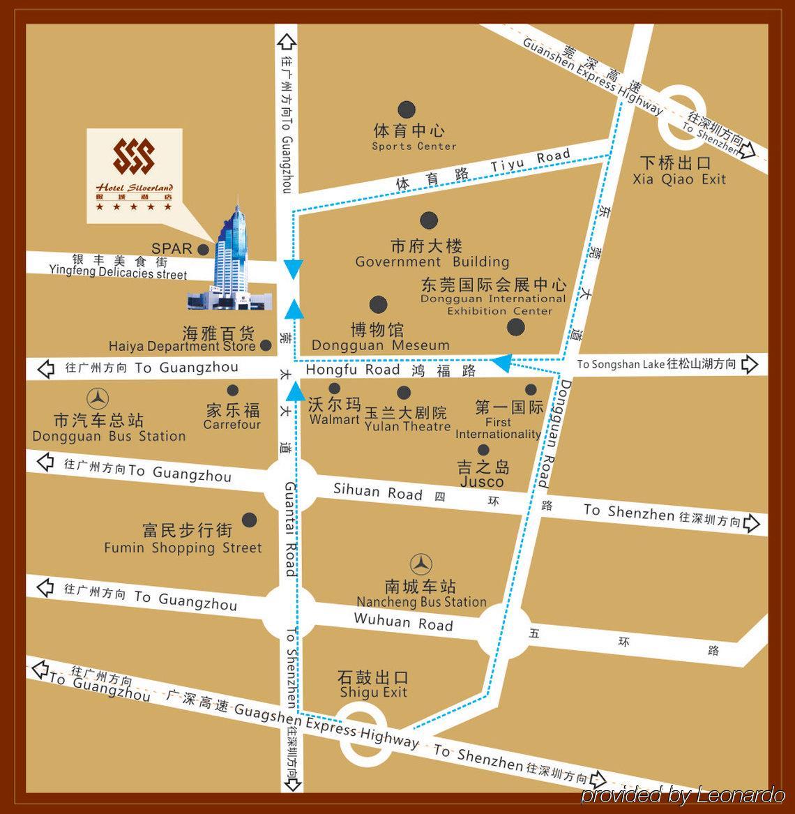 Hotel Silverland Dongguan  Esterno foto